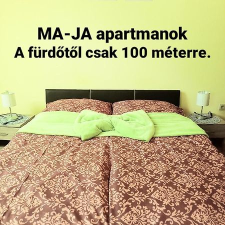 Apartamento Ma-Ja 4 Bük Exterior foto